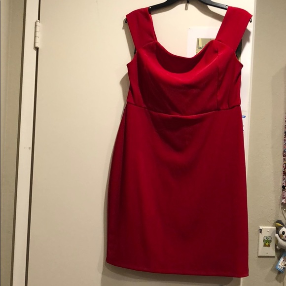 f21 red plus size